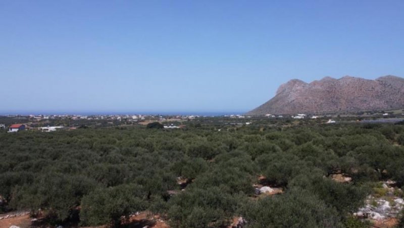 Chorafakia Chania Kreta, Chorafakia Chania: Grundstück mit Meer- und Bergblick zu verkaufen Grundstück kaufen